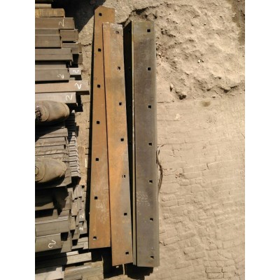 Полоса стальная навесная на отвал грейдера (нож грейдерный)