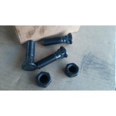Крепёжный болт с гайкой М16, М19 ножа грейдерного