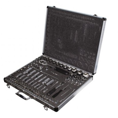 Набір шестигранних торцевих головок ВІЗ-7В в алюмінієвій валізі 109 предметів