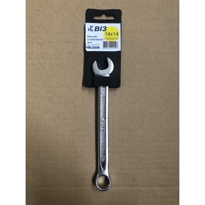 Ключ гайковий комбінований 14×14 мм ВІЗ ХШ