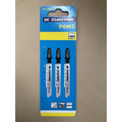 Пилка лобзика електричного 50×1,2 мм прямий різ