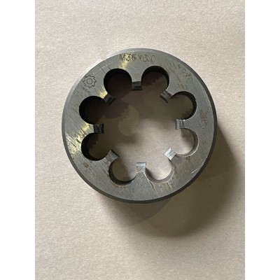 Плашка М 36×3,0 мм для метричного різьблення 9ХС