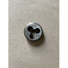 Плашка М 5×0,8 мм для метрической резьбы 9ХС