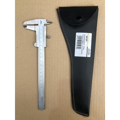 Штангенциркуль 150 мм ноніус 1/20-1/128 мм зі стоп гвинтом