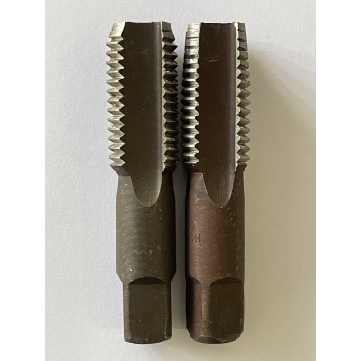 Метчик ручной 27×3,0 мм комплект из 2 штук левый