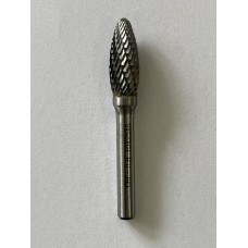 Борфреза пламеевидная Н 10×25×6×65 мм d ВК8