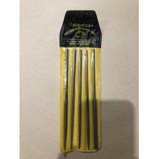 Надфиль плоский, квадратный, круглый, полукруглый и трёхгранный набор из 5 штук