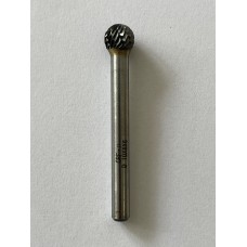 Борфреза сферическая D 10×8×6×65 мм d BK8