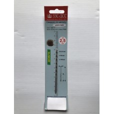 Свердло 2,5 мм довга серія Р6М5 клас А1