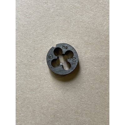 Плашка М 6×0,75 мм для метрической резьбы 9ХС