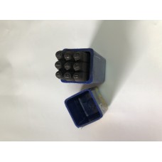 Клейма цифровые №2 набор из 9 штук Eastman