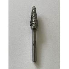 Борфреза коническая с закруглённым концом L 12×28,0×6,0×55 мм d BK8
