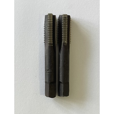 Метчик ручной 10×1,25 мм комплект из 2 штук левый