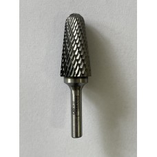 Борфреза коническая с закруглённым концом L a14˚ 16,0×33,0×6,0×65 мм d BK8