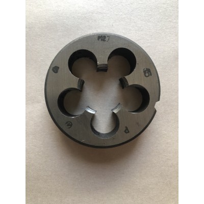 Плашка М 27×1,5 мм для метрической резьбы 9ХС