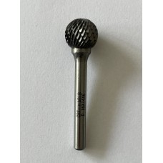 Борфреза сферическая D 16,0×14,0×6,0×65 мм d BK8