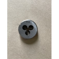 Плашка М 4×0,7 мм для метрической резьбы 9ХС