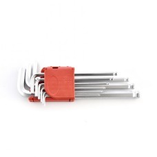 Набір імбусових ключів з кулею 1,5-10 мм 9 штук довгі