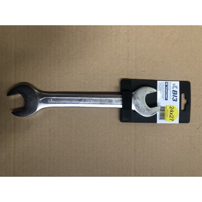 Ключ гайковий ріжковий 24×27 мм ВІЗ ХШ