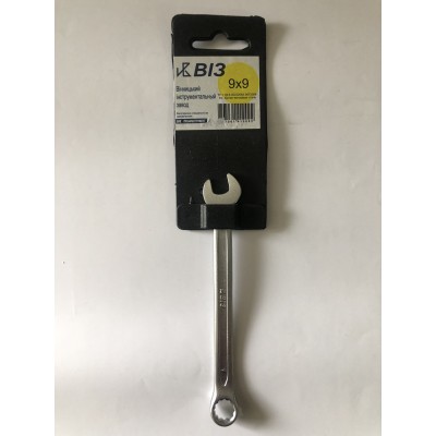 Ключ гайковий комбінований 9×9 мм ВІЗ ХШ