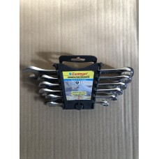 Набір ключів гайкових ріжково-накидних комбінований 6шт (8,10,12,13,14,17 мм) Full Polish Eastman