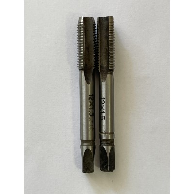 Метчик М/Р 12×1,5 мм комплект из 2 штук