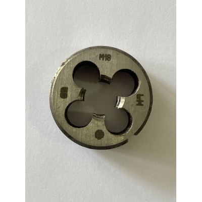 Плашка М18×2,5 LH 9ХС ліва