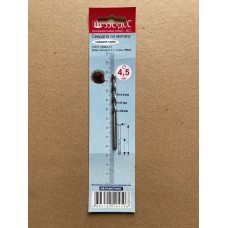 Свердло 4,5 мм Ц/Х середня серія Р6М5 А1 у блістері