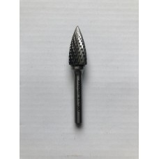 Борфреза сфероконическая с заострённым концом G 12×25×6×65 мм d ВК8