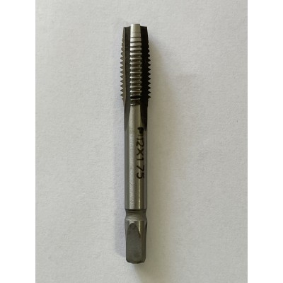 Метчик М/Р 12×1,75 мм для сквозных отверстий