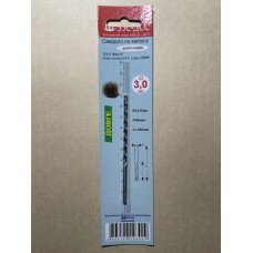 Свердло 3,0 мм довга серія Р6М5 клас А1