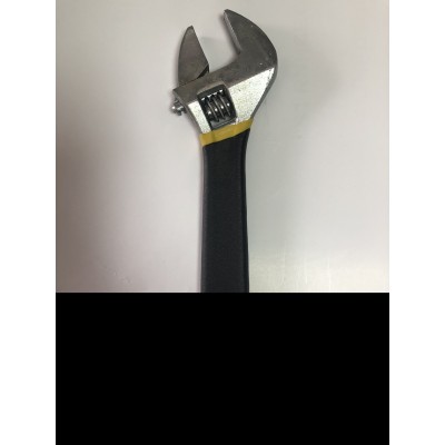 Ключ гайковий розвідний КР-25 з гумовою рукояткою