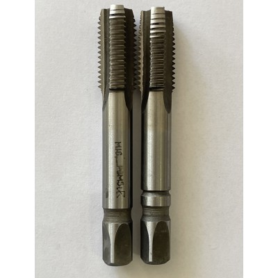 Метчик М/Р 16×2,0 мм комплект из 2 штук