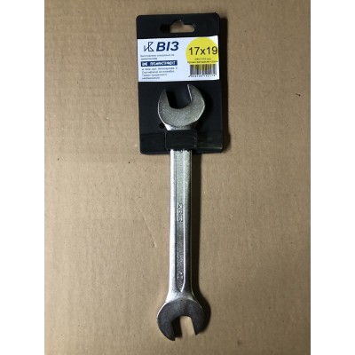 Ключ гайковий 17×19 мм ВІЗ ХШ