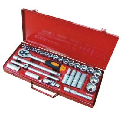 Набір торцевих шестигранних головок 1/2″ 8, 10, 11, 12, 13, 14, 15, 17, 18, 19, 20, 21, 22, 24, 26, 27, 28, 30, 32 ВІЗ-4/1А