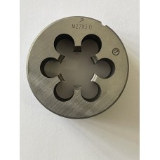 Плашка М 27×3,0 мм для метрической резьбы 9ХС