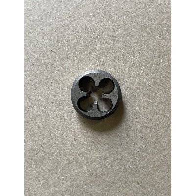 Плашка М 6×1,0 мм для метрической резьбы 9ХС