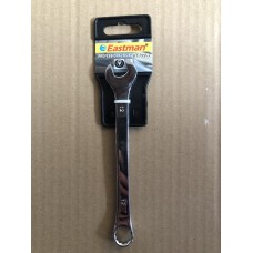 Ключ гайковий ріжково-накидний комбінований 12×12 мм Full Polish Eastman