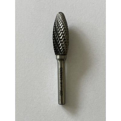 Борфреза пламеевидная Н 12×32×6×70 мм d ВК8