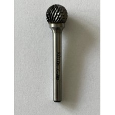 Борфреза сферическая D 14×12×6×65 мм d BK8