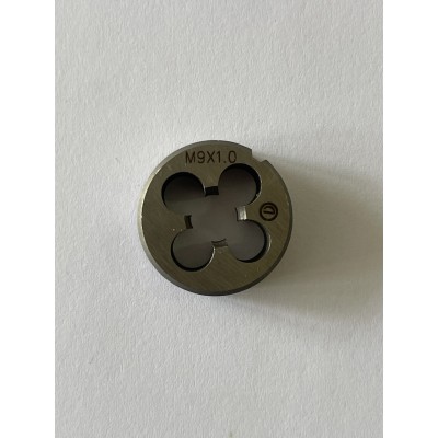 Плашка М 9×1,0 мм для метрической резьбы 9ХС