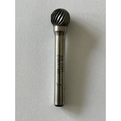 Борфреза сферическая D 14×12,6×8×70 мм s BK8