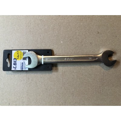 Ключ гайковий 14×17 мм ВІЗ ХШ