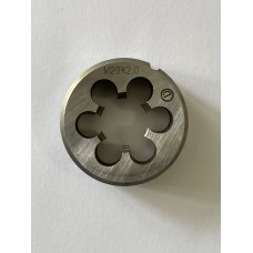 Плашка М 20×2,0 мм для метрической резьбы 9ХС