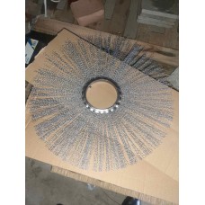 Диск щітковий сталевий 120×550 мм для підмітальних машин. Диск щітковий сталевий 120×550 мм для підмітальних машин.