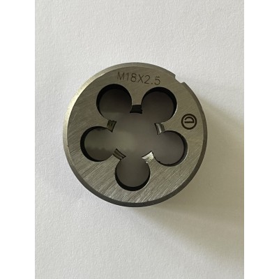 Плашка М18×2,5 9ХС