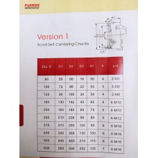 Патрон токарный 500 мм 7100-0049П конус 11 тип 2 Патрон токарный 500 мм 7100-0049П конус 11 тип 2