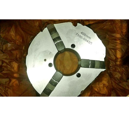 Патрон токарный D=400 мм 7100-0045П конус 11 Тип 2 Патрон токарный D=400 мм 7100-0045П конус 11 Тип 2