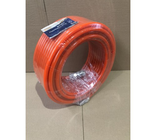 Шланг пневматический полиэтиленовый 6.5×10 мм 30 м с соединителями Шланг пневматический полиэтиленовый 6.5×10 мм 30 м с соединителями