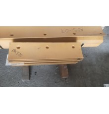 Нож грейдерный 600×152×16 мм 3 отверстия М16